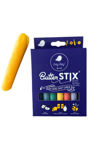 Butter Stix® 12pcs Muted Pastels Colors + Holder