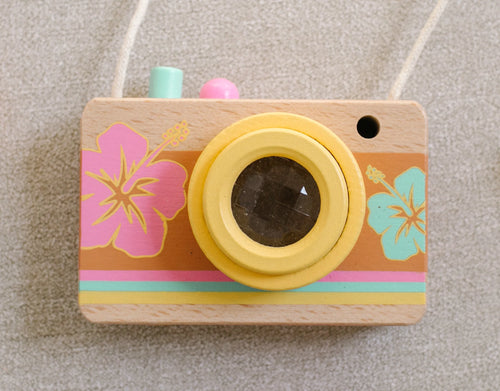 Aloha Vision Wooden Play Camera