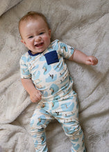 Designed on Maui - Surfs Up Short Sleeve Kids Two-Piece Pajama Set