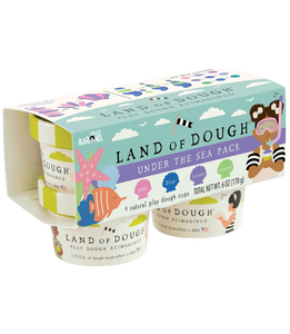 Land of Dough Mini 4 Pack - Under the Sea
