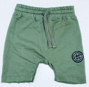 6-12mos - Ru Jungle Army Short with Patch