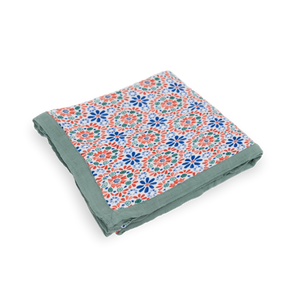 Deluxe 100% Bamboo Muslin Baby Quilt - Kaleidoscope