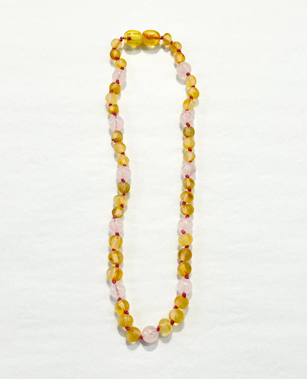 Honey Rose Authentic Certified Raw Amber Necklace