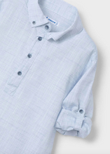 Collar Popover Shirt in Pearl