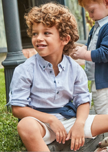 Collar Popover Shirt in Pearl