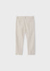 Cotton Linen Suiting Tailored Chino Pant in Sand