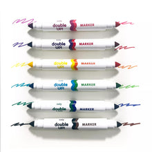 Double Up! Double Ended Markers Set of 6/12 Colors