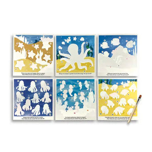 Water Amaze Water Reveal Board Under the Sea 13 pc Set