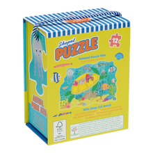 Ocean 12pc Shaped Jigsaw in Reusable Box