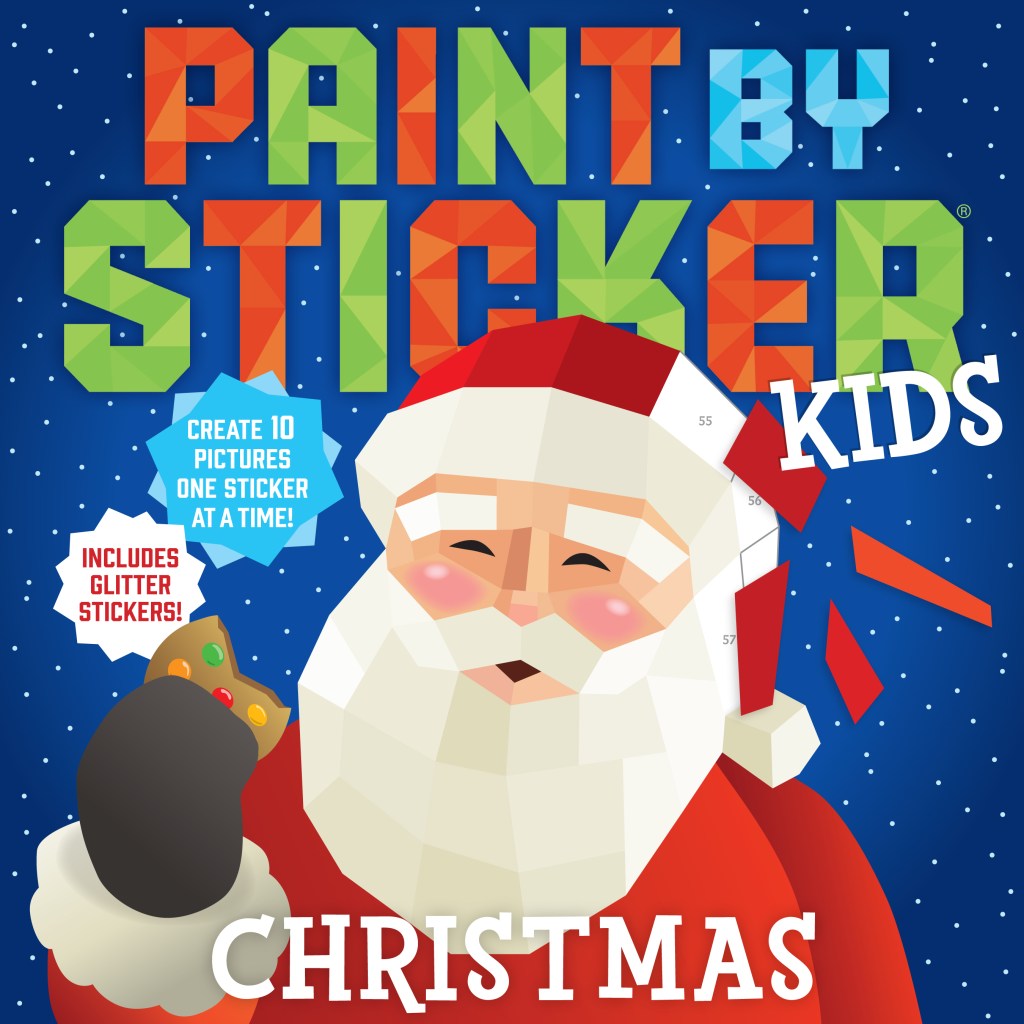 Paint by Sticker for Kids - Christmas