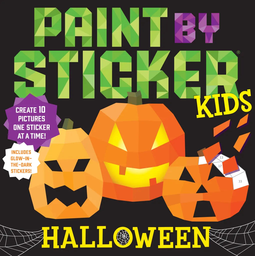 Paint by Sticker for Kids - Halloween