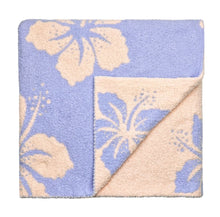 Purple Hibiscus Bliss Blanket 56x78"