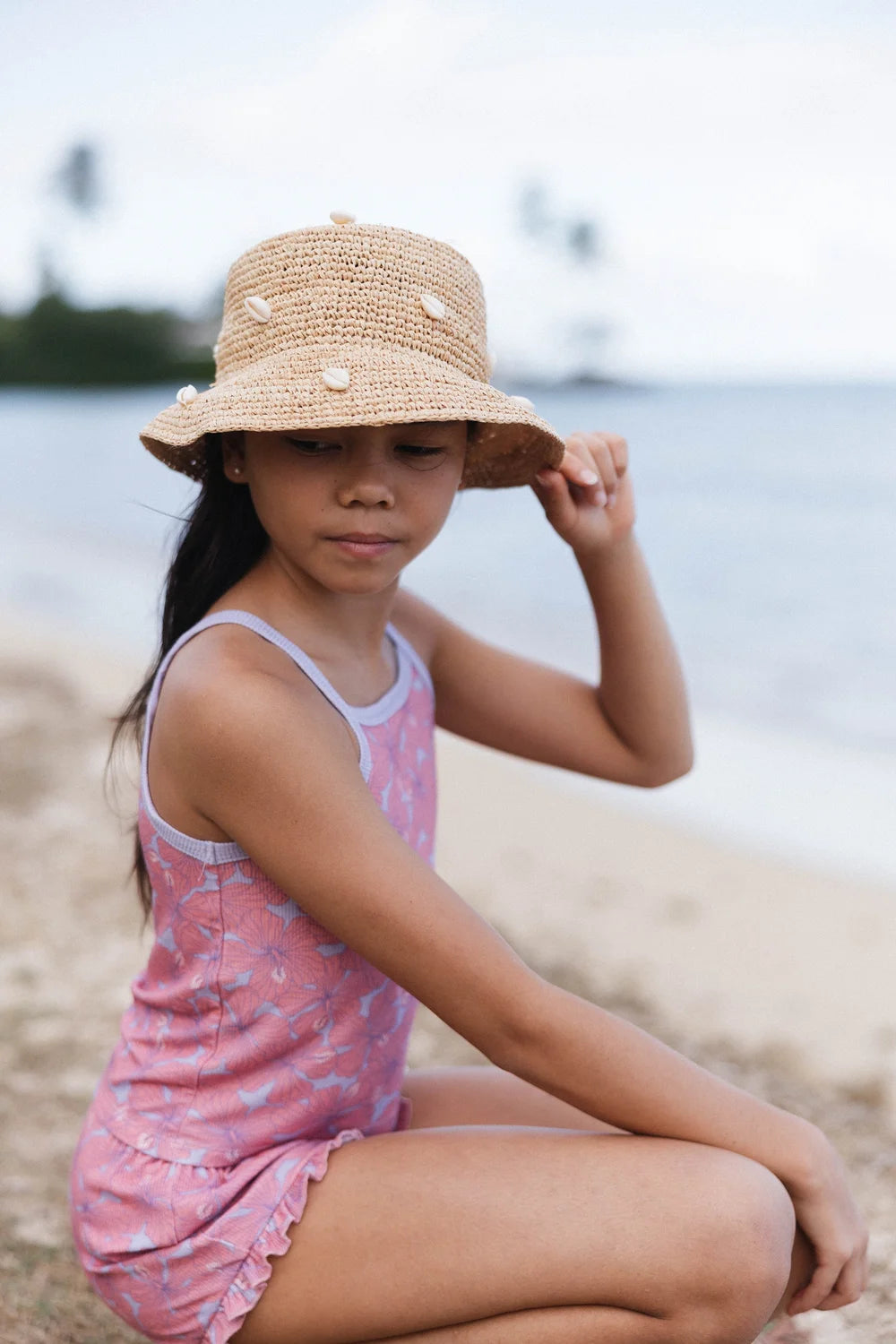 Cowry Shell Bucket Hat