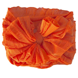 Orange Bow Headband