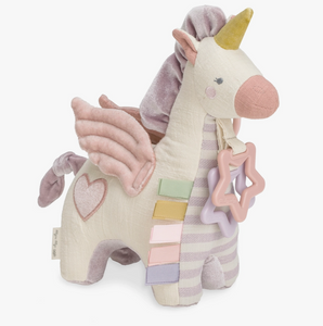 Bespoke Link & Love Pegasus Activity Plush & Teether Toy