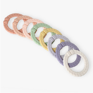 Bitzy Bespoke™ Ritzy Rings Linking Ring Set - Pastel