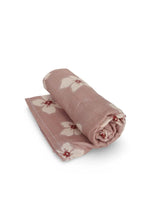 Honey Hau Hawaiian Aloha Theme Bamboo Organic Cotton blend Swaddle Blanket