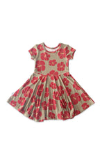 Mele Short Sleeve Twirl Dress