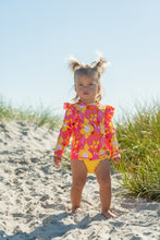 Pop of Sunshine Long Sleeve Ruffle Set