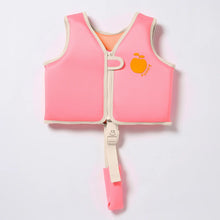 Poppy the Peach Neon Pink Float Vest