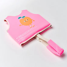 Poppy the Peach Neon Pink Float Vest