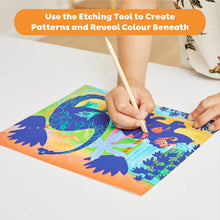 Scratch Art - Dinosaurs