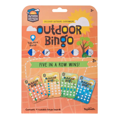 Discovery Outdoor Bingo 4 Pack - Travel or Yard Game