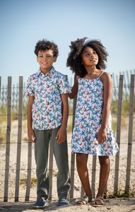 Scarlett Dress in Coconut Palms