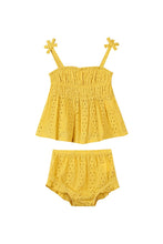 Cassidy in Yellow Eyelet - 2 pc set