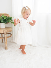 White Embroidery Dress