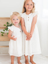 White Embroidery Dress