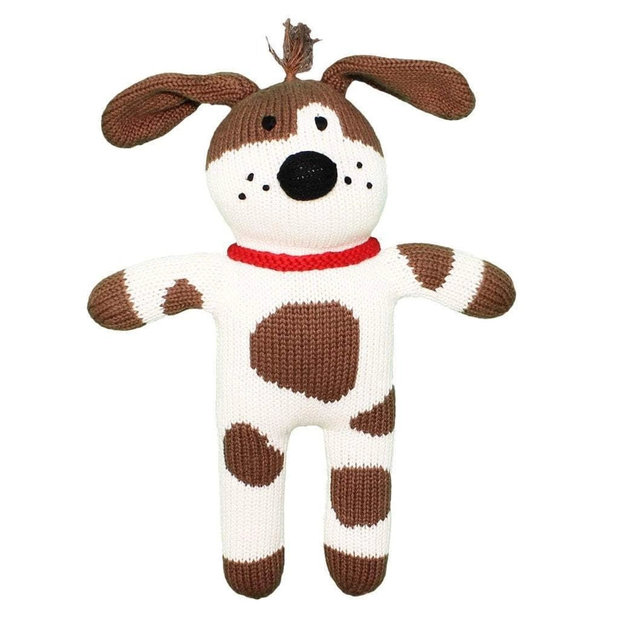 Mr. Woofers Dog Knit Doll 12