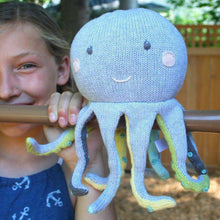 Ollie the Octopus Rattle Crochet Knit 12"