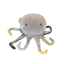 Ollie the Octopus Rattle Crochet Knit 12"