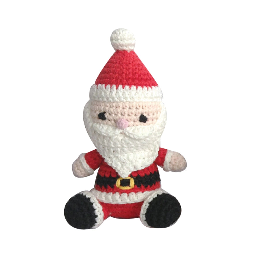 Santa Crochet Rattle 4