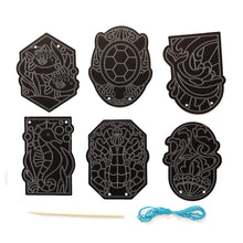 Mini Scratch & Scribble Window Banner Kit - Ocean