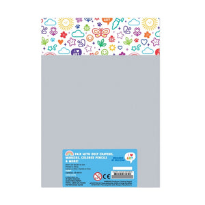 Blank Sketchbook - Colorful Doodles (5.8" X 8.3")(60 pgs)