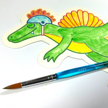 Playful Painters East Watercolor Painting Kit - Chills & Thrills Dinos