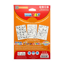 Undercover Art Hidden Pattern Coloring Activity Art Cards - Smitten Kittens