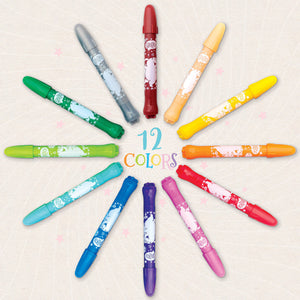 Dry Erase Twistable Gel Crayons - Pretty Ballerinas