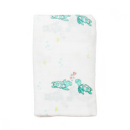 Honu Honi Hawaiian Aloha Theme Bamboo Cotton blend Blanket