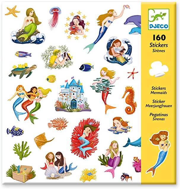 Mermaid Theme Stickers