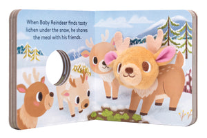 Finger Puppet Board Books - Baby Reindeer