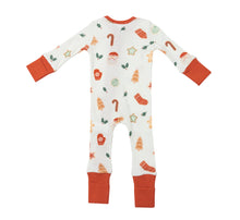 0-3mos, 3-6mos, 12-18mos, 18-24mos - Cookies 2 Way Zipper Romper Coverall