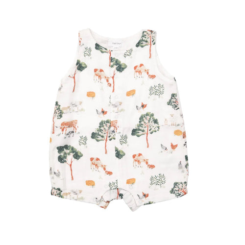 Farm Friends Shortie Romper