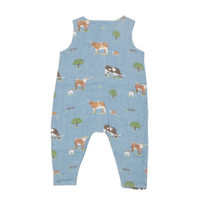 18-24mos - Longhorn Cattle Sleeveless Romper