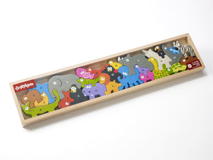 A to Z Puzzle & Playset - Animal Parade