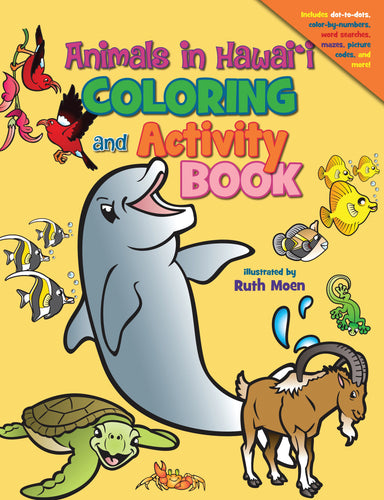 Animals in Hawai'i Coloring and Activity Book