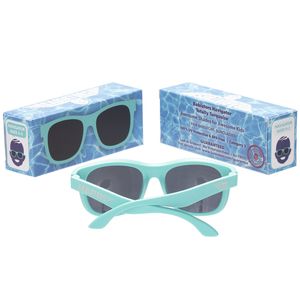 Totally Turquoise Navigator Kids Sunglasses