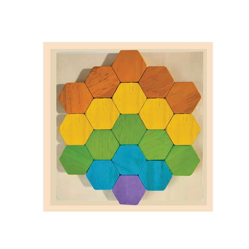 Hexagon Matching Puzzle